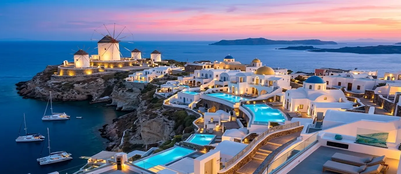 Flights Oslo to Santorini | Romantic Greek Getaways | Ready2Go.no