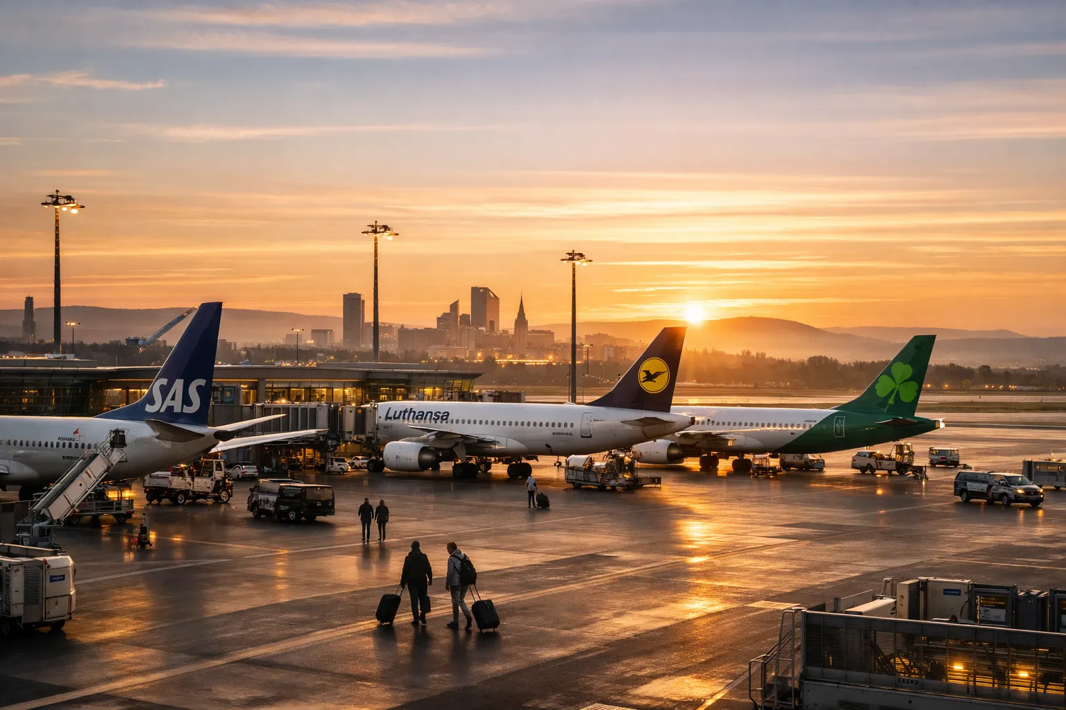 SAS, Lufthansa & More Expand Flight Routes To/From Norway in 2026