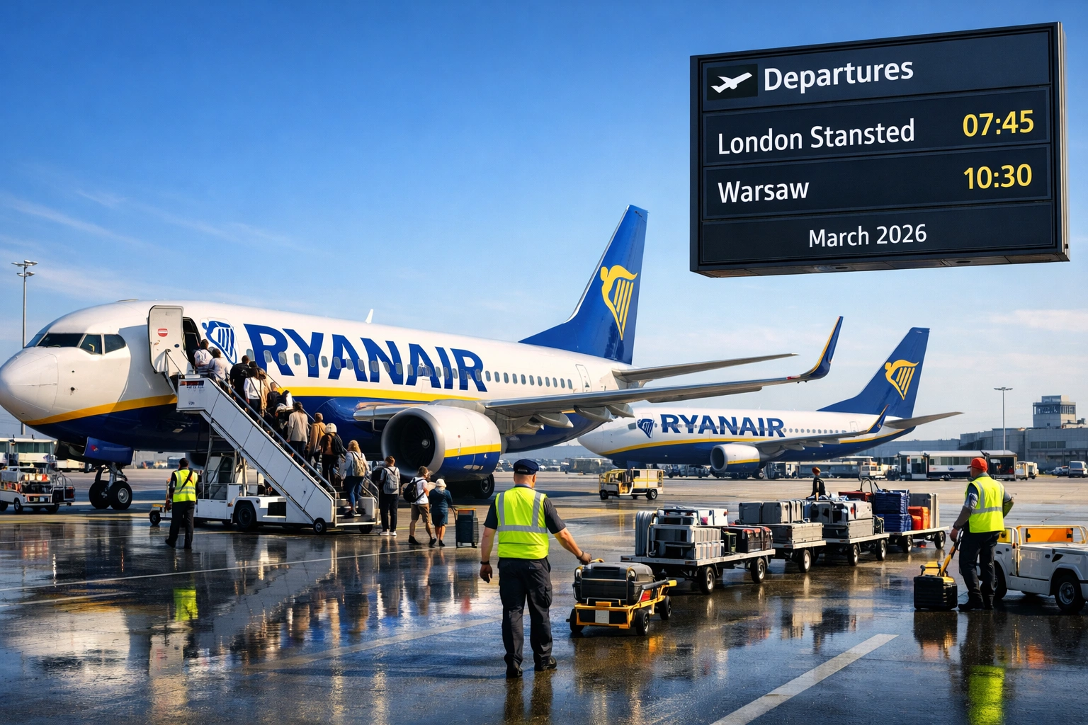 Ryanair Launches New Major Routes from Glasgow